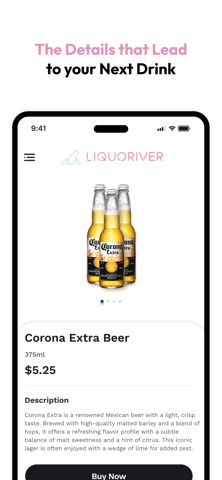 Liquoriver iPhone screenshot