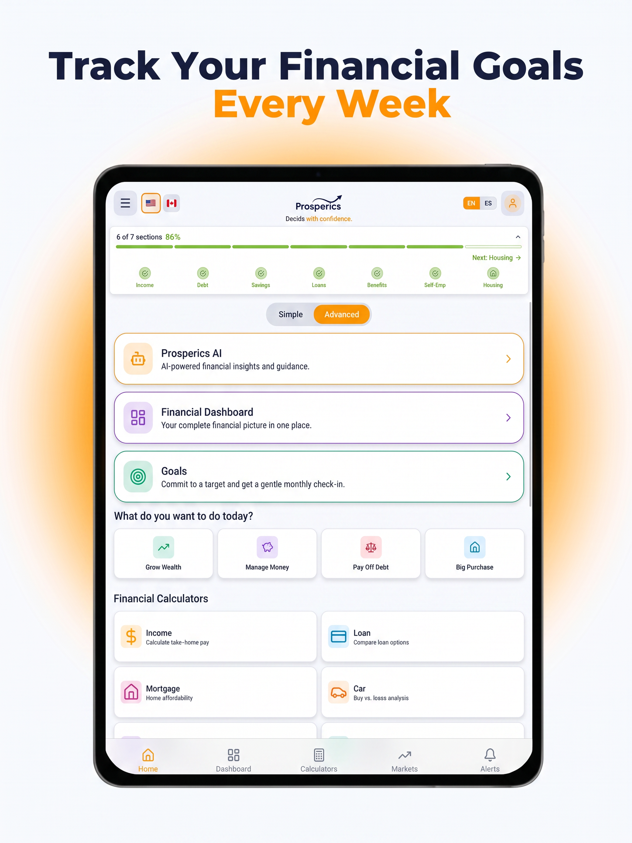 Prosperics: AI Finance Tool screenshot 13