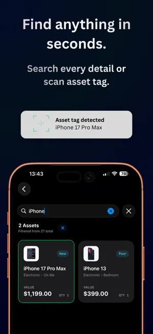 Sorven: Home Asset Inventory screenshot 2