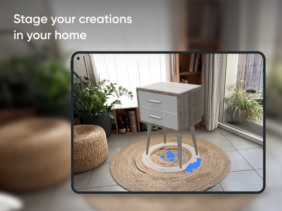 Moblo - 3D furniture modeling iPad screenshot 4 - Graphics & Design app