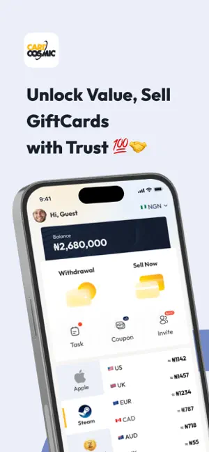 CardCosmic screenshot 1