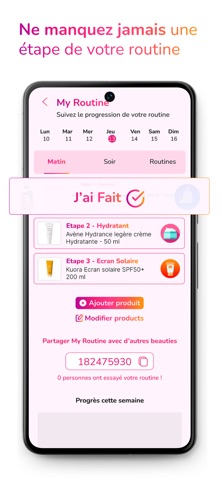 One Beauty - Analyse de peau screenshot