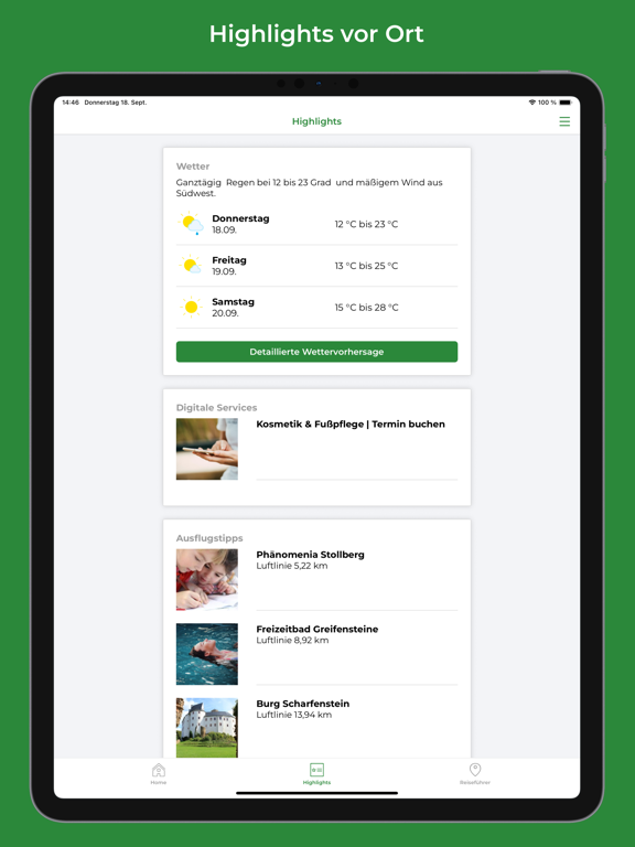 Reha-Fachklinik EUBIOS app screenshot 3