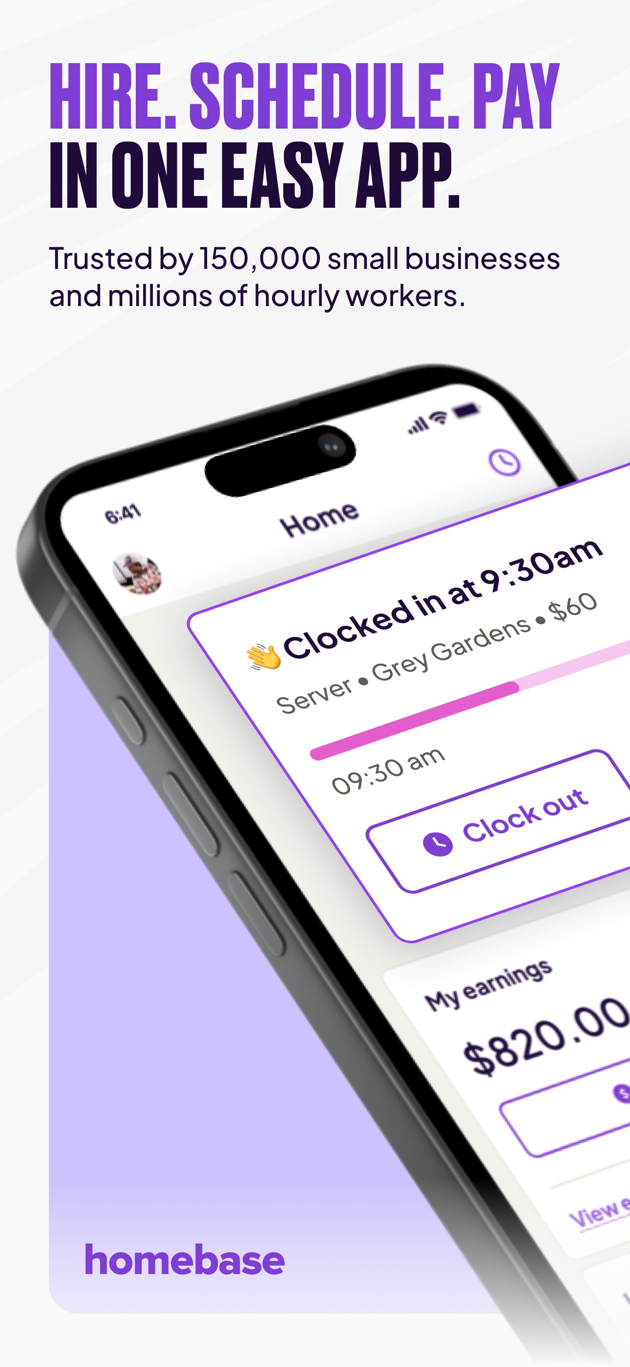 Homebase: Scheduling & Payroll screenshot 1