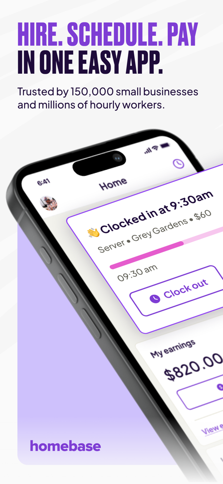 Homebase: Work Schedule Maker screenshot 1