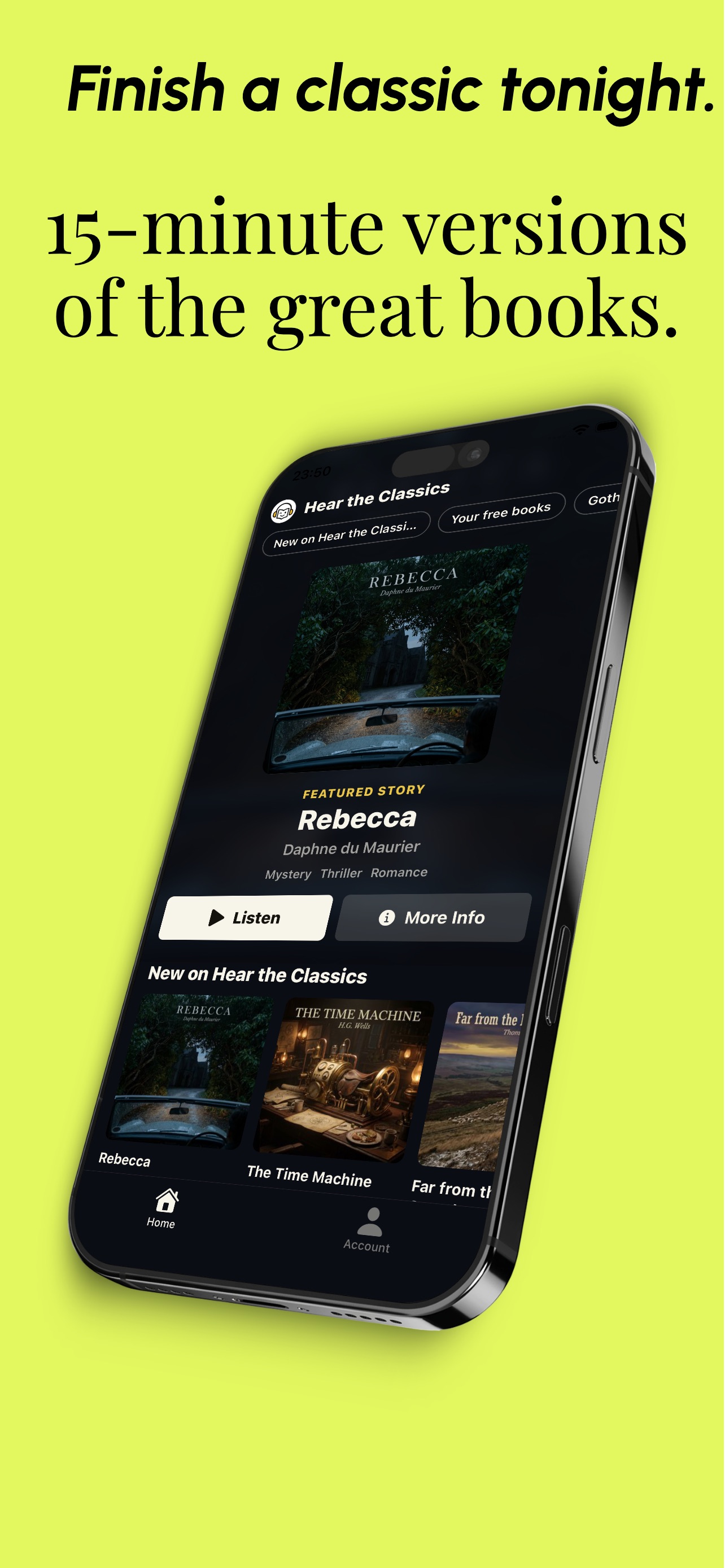 Screenshot 1 of HearTheClassics