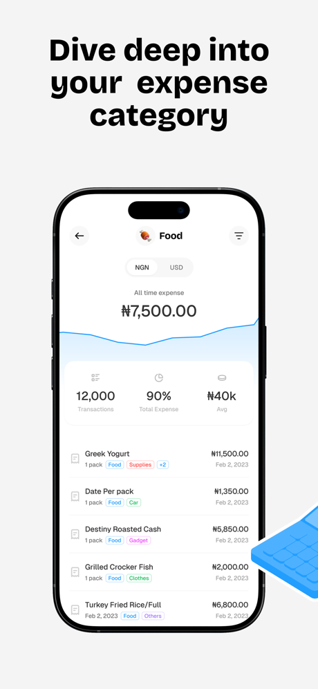 Expense AI - Budget Tracker screenshot 3