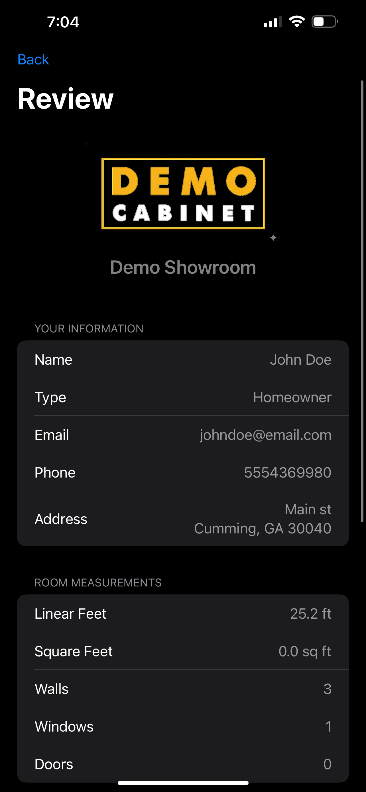 Cabinet Scan