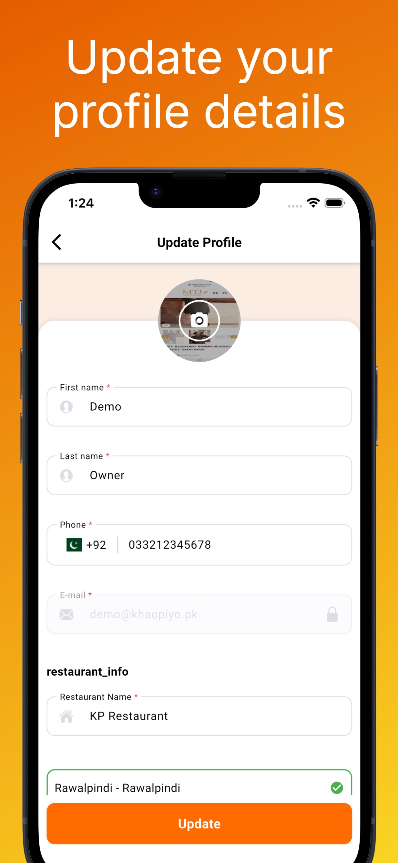 Screenshot 7 of KhaoPiyo Restaurant Partner