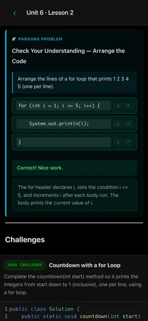 CS++ Intro to Java screenshot 3