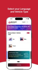 Denmark Driving Test screenshot