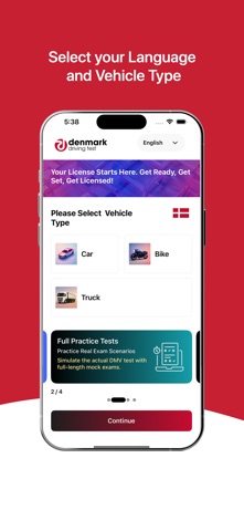 Denmark Driving Test screenshot