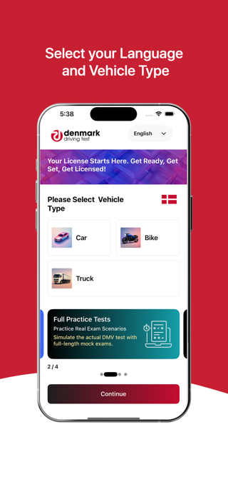 Denmark Driving Test Screenshot 2 of 8