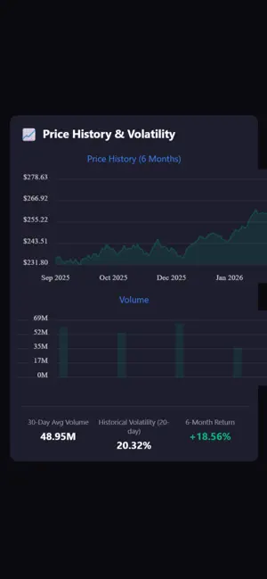 StockOptionsView screenshot 2