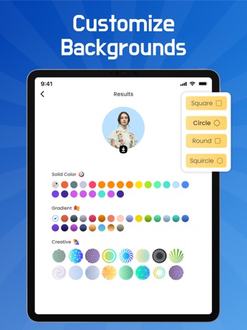Profile Maker: Pro Headshots iPad screenshot
