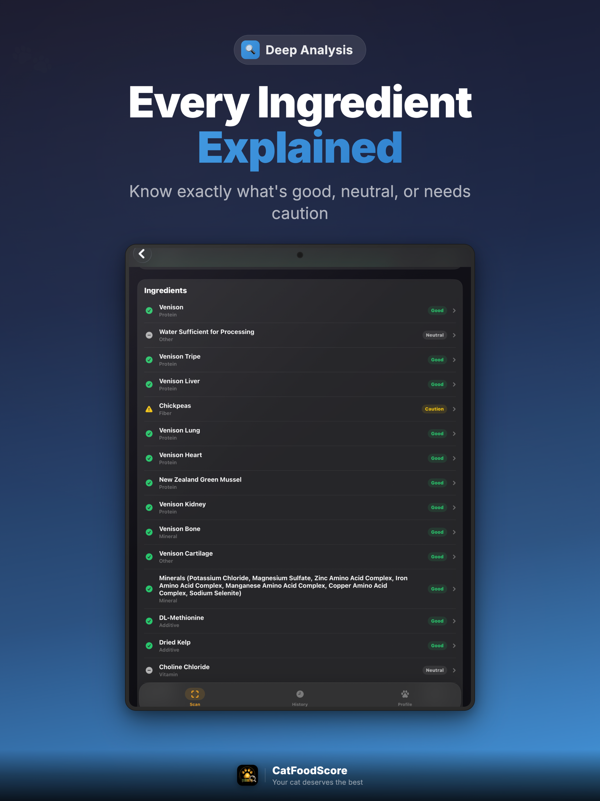 CatFoodScore: Pet Safe Scan screenshot 12