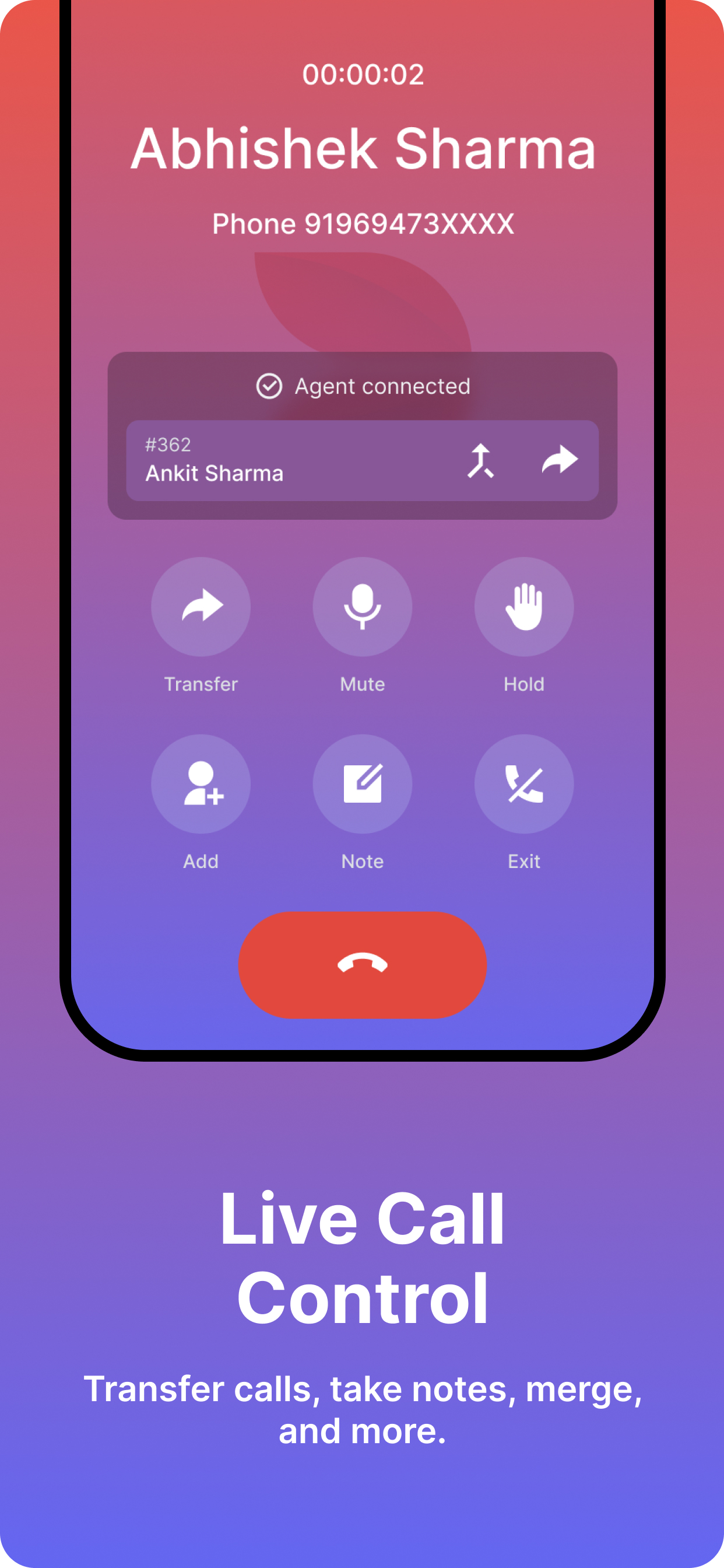 DeepCall Agent screenshot 2