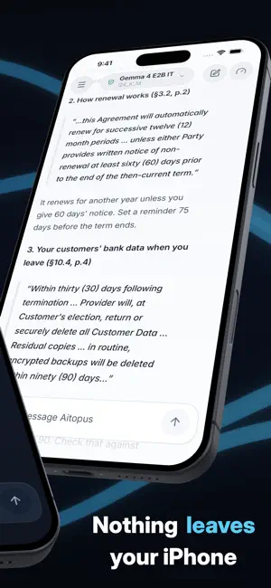 Aitopus: Private AI Assistant screenshot 4