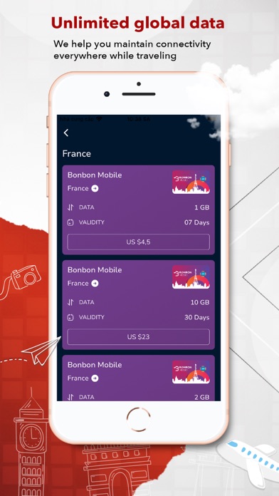 eSIM Travel & Internet Global Screenshot