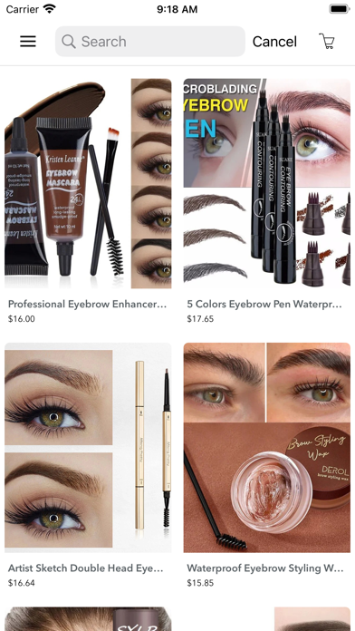 Cheap Cosmetics Shop Online Screenshot