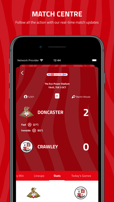 Doncaster Rovers FC Screenshot