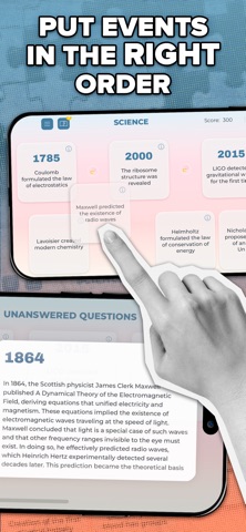 Histy: Great History Quiz Game iPhone screenshot