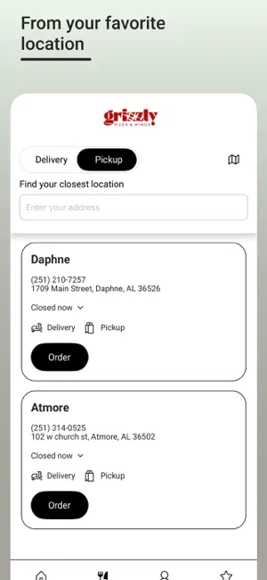 Grizzly Pizza & Wings screenshot 3