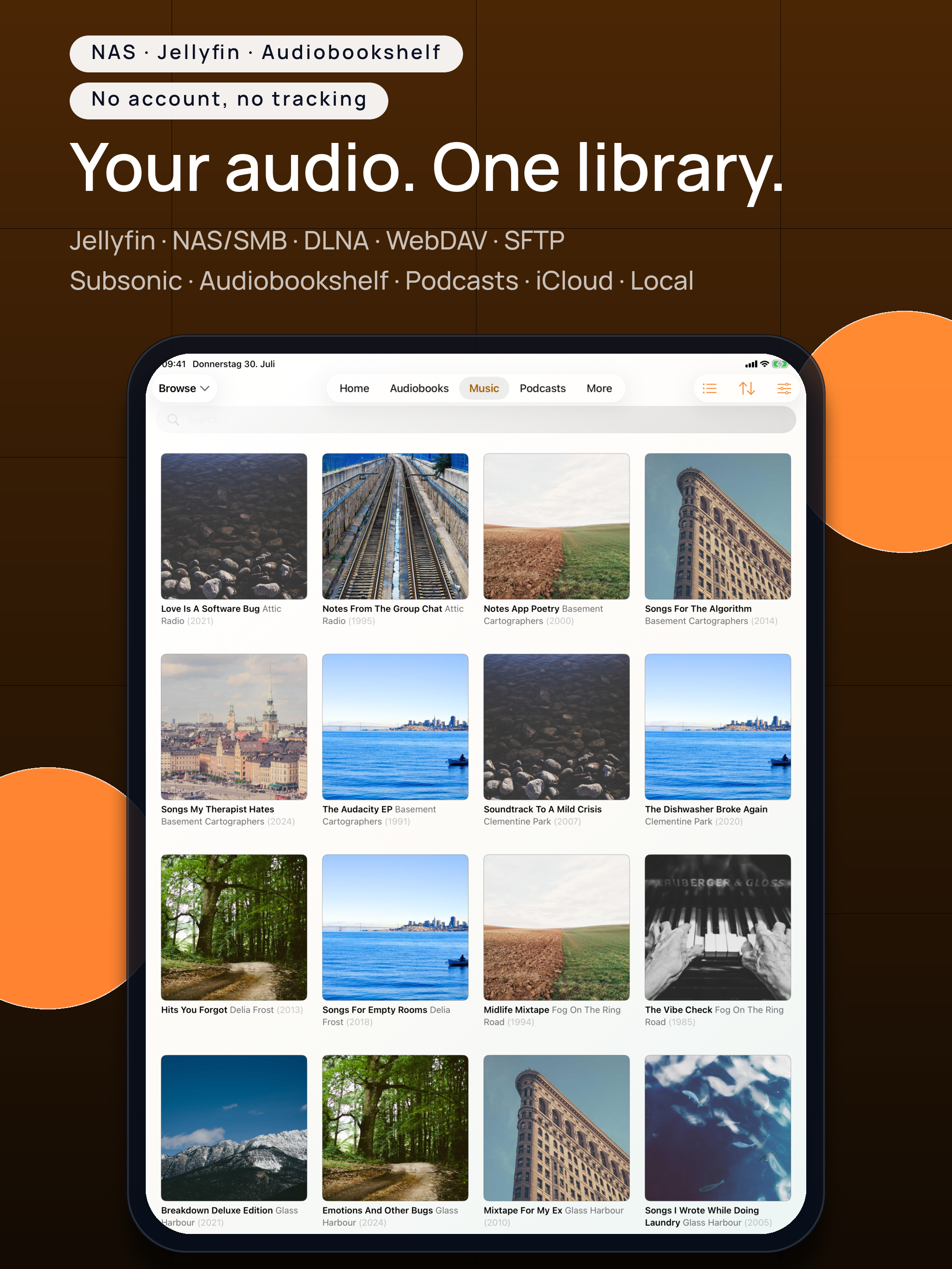 CLAUDIO: Offline Audio Player screenshot 5