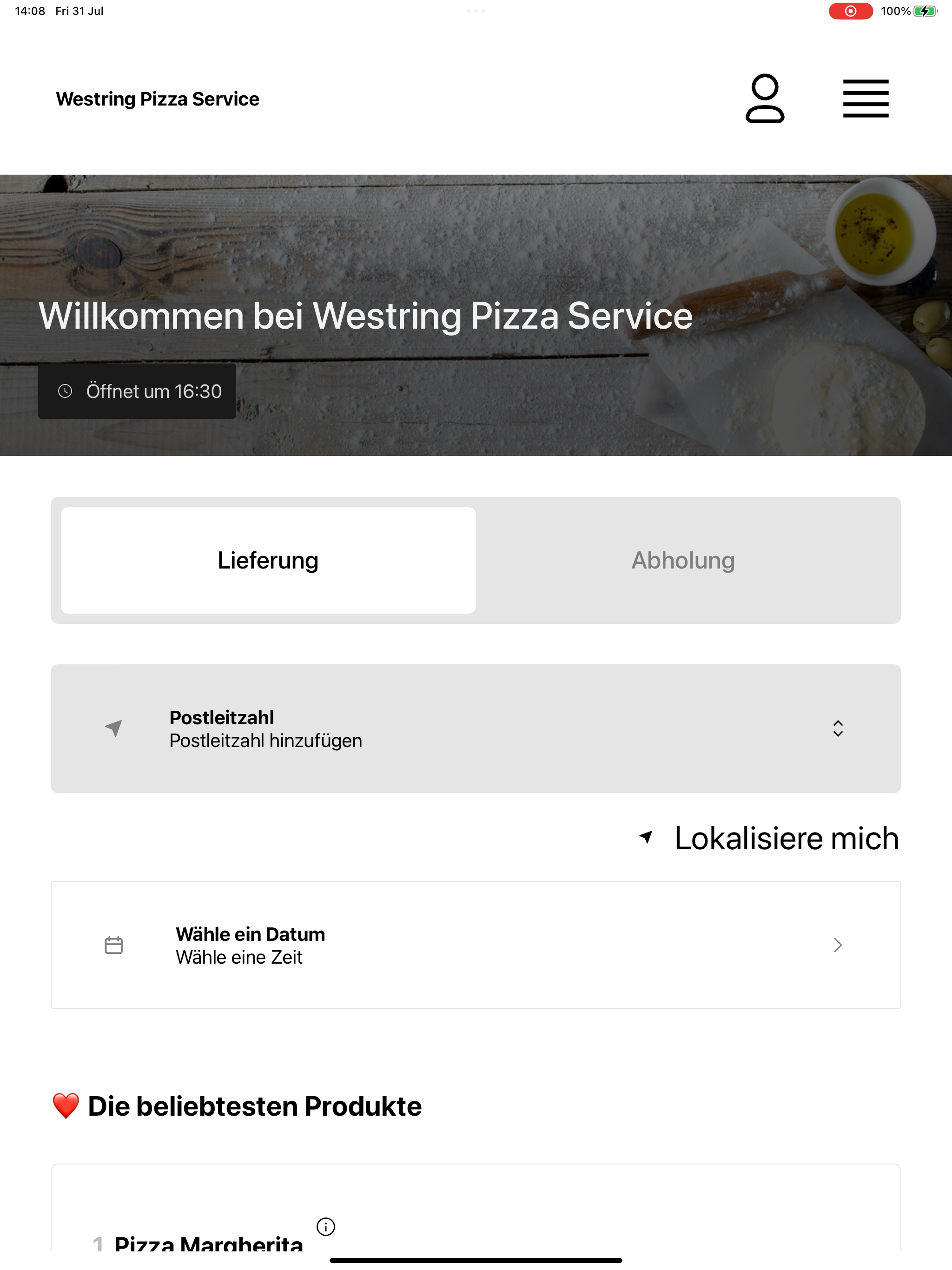 Westring Pizza Service screenshot 14