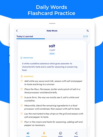 IELTS Vocabulary PRO iPad screenshot