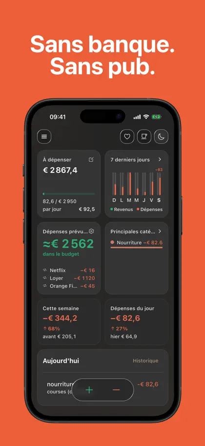Screenshot 3 di 6 di Gestion Budget: Money Gone