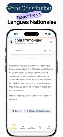 Constitution RDCongo screenshot 6