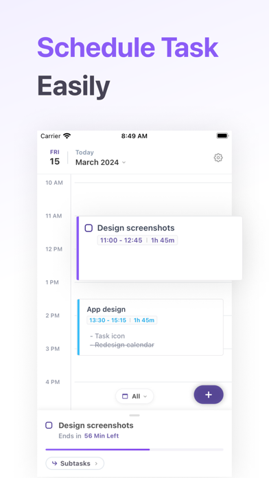 Daily Planner & Tasks - Zesfy Screenshot