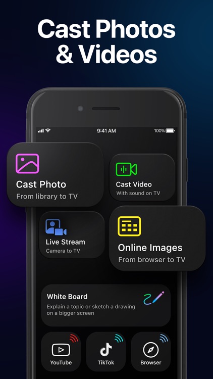 CastOn - Screen Mirroring App