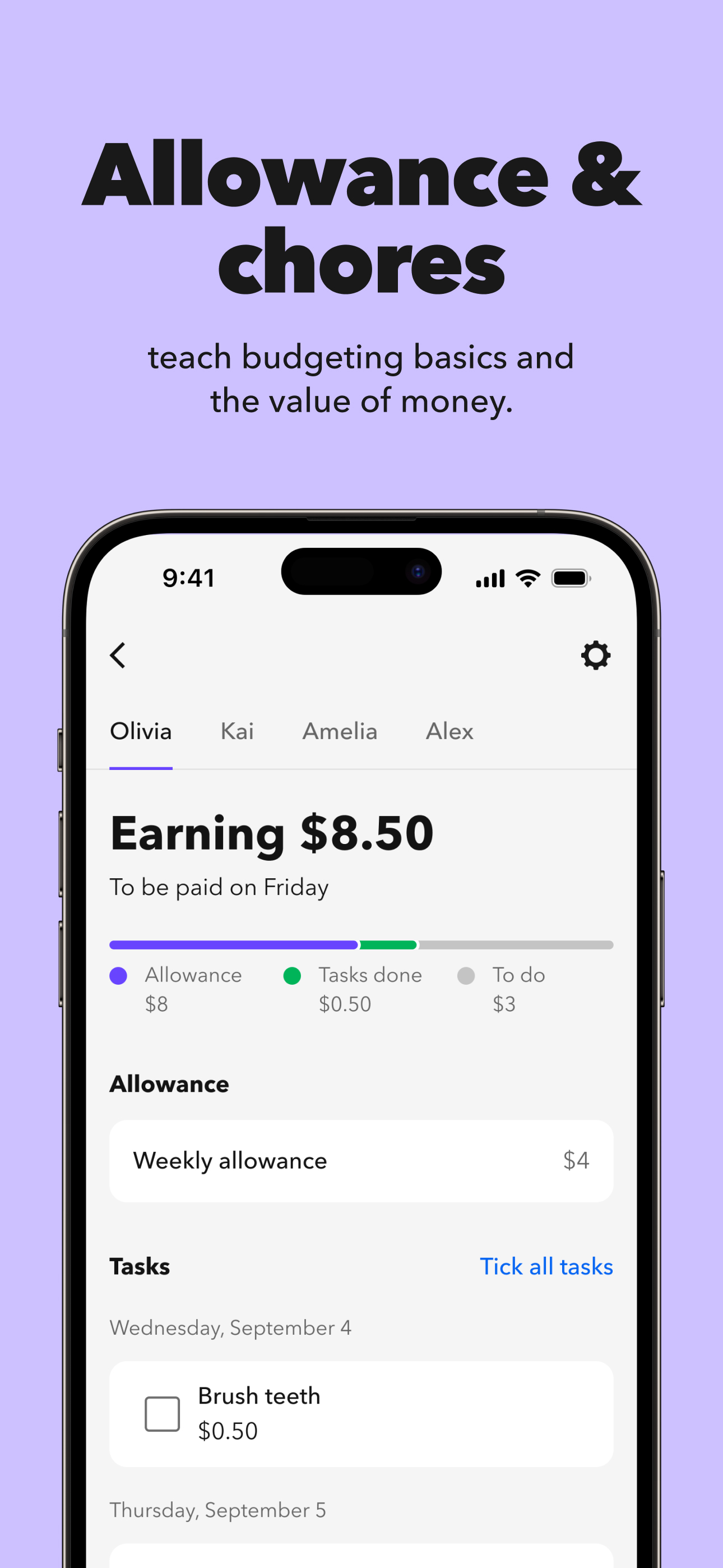 Acorns Early: Kids Money App