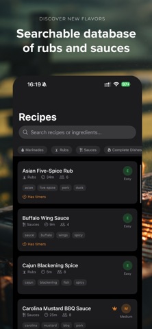 Grill Timer & BBQ Recipe Screenshot 4 of 4