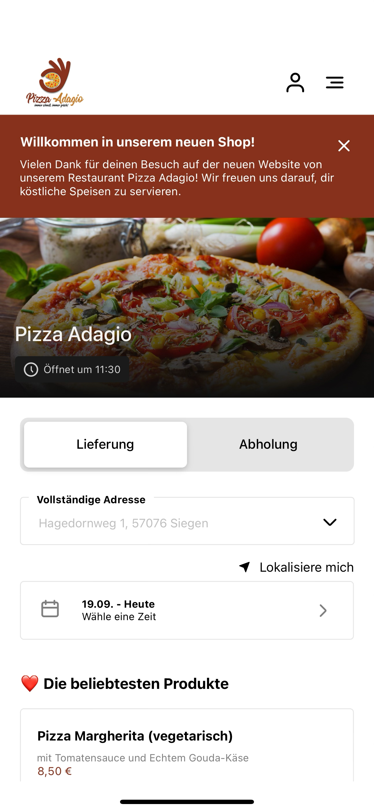 Pizza Adagio