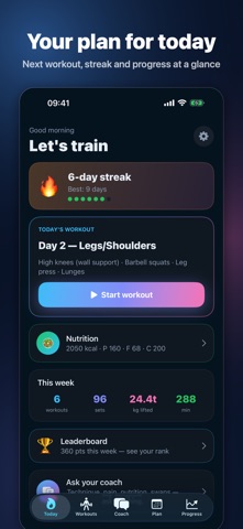 GymFit: AI Personal Trainer screenshot 1