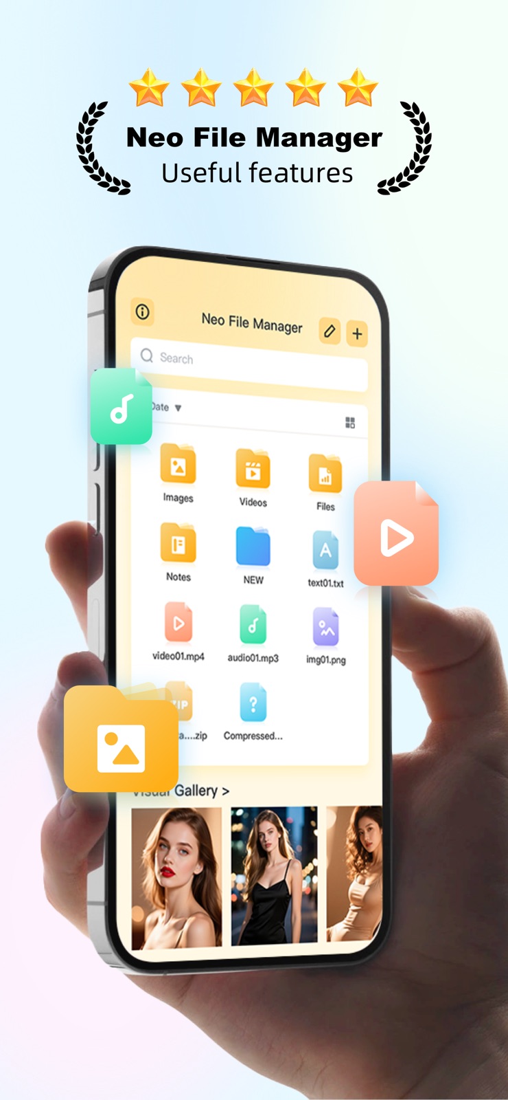 Neo File Manager-File Explorer iphone screenshot 1
