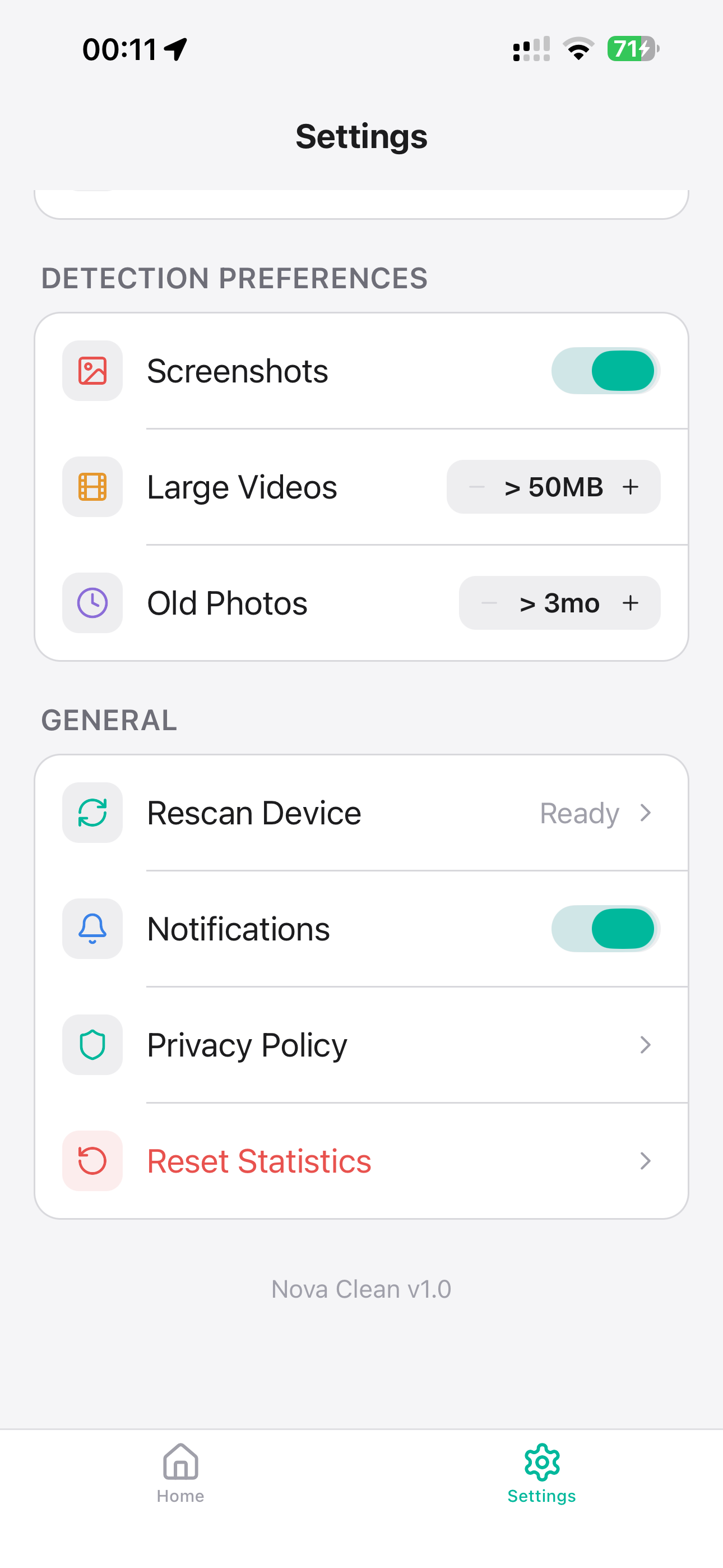 Nova Clean screenshot 4
