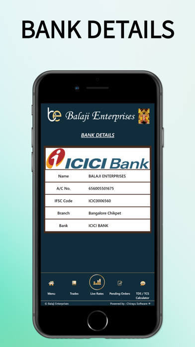 Balaji Enterprises Screenshot