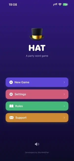 Hat: Party Word Game screenshot 1