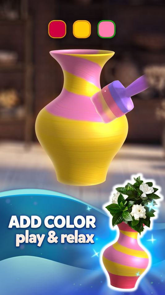 #3. DIY Projects - Art Puzzle Game (iOS) Podle: Playgendary Limited