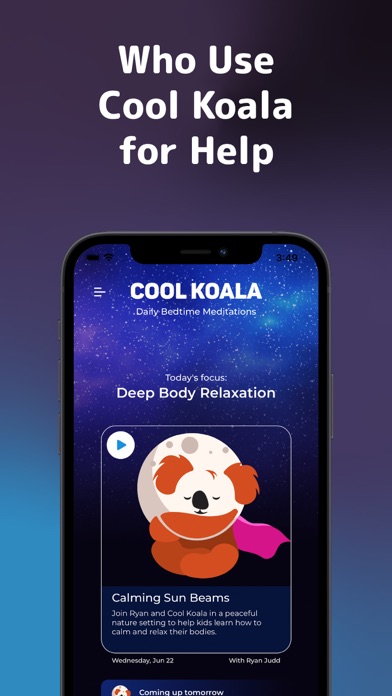 Cool Koala: Bedtime Meditation Screenshot