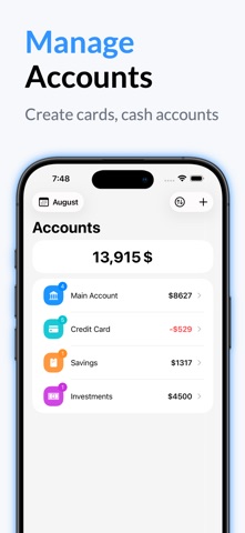 SpendWave Expense tracker App Screenshot 2 of 6