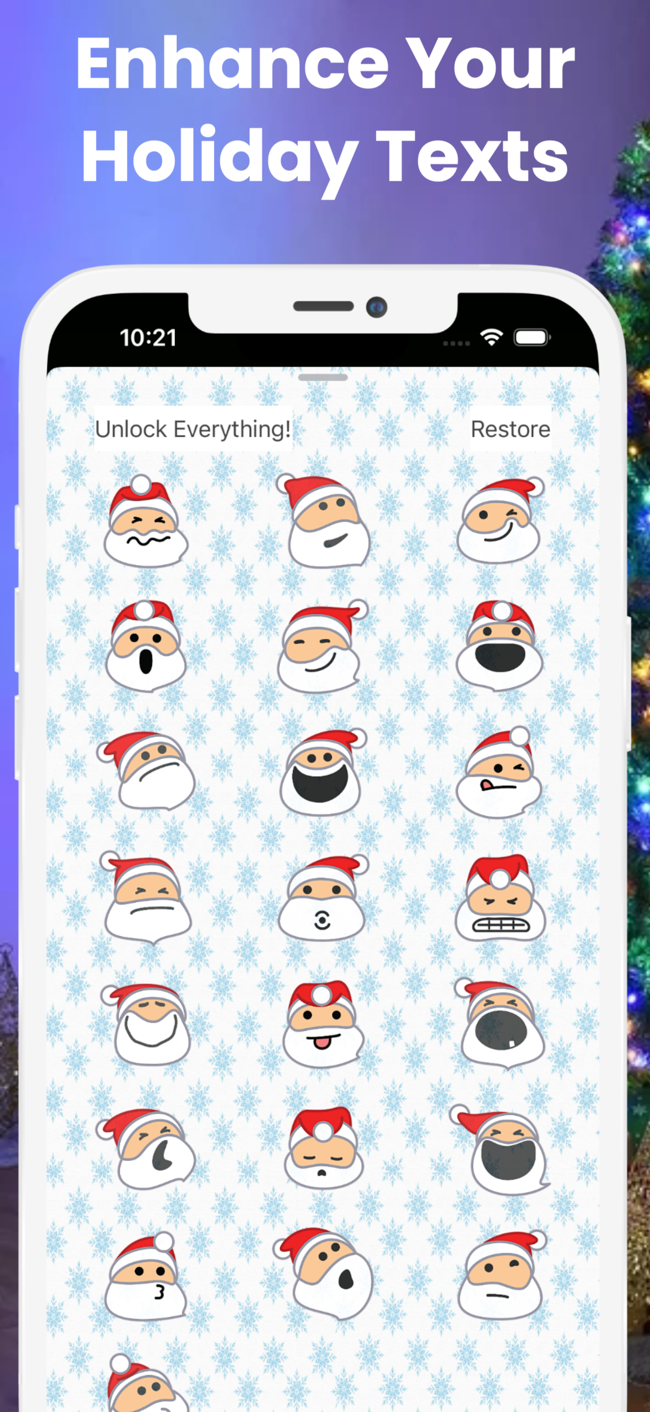 SantaMojis Santa Emojis screenshot 2