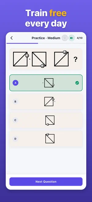 IQ Logic: IQ Test & Puzzles screenshot 3
