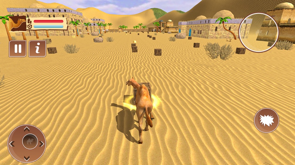 #3. Camel Family Simulator Game (iOS) By: shahroz shahzad butt