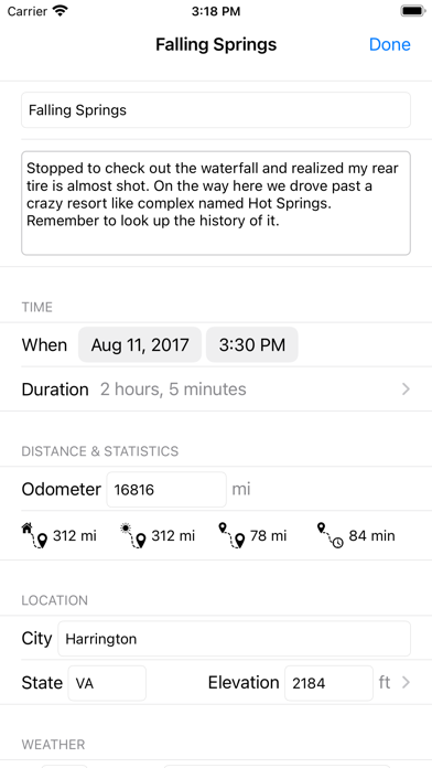 Screenshot #3 pour MotoJournal
