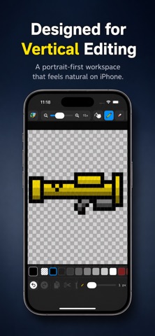 Pixel Paint Pro iPhone screenshot